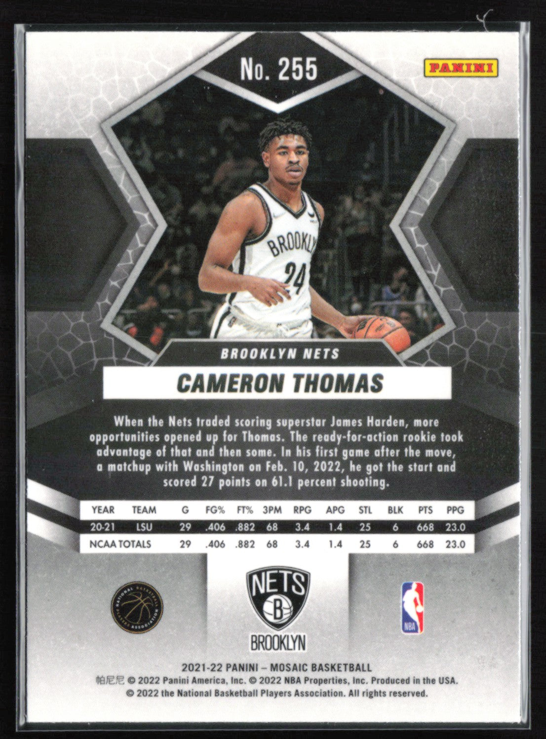 Cameron Thomas RC