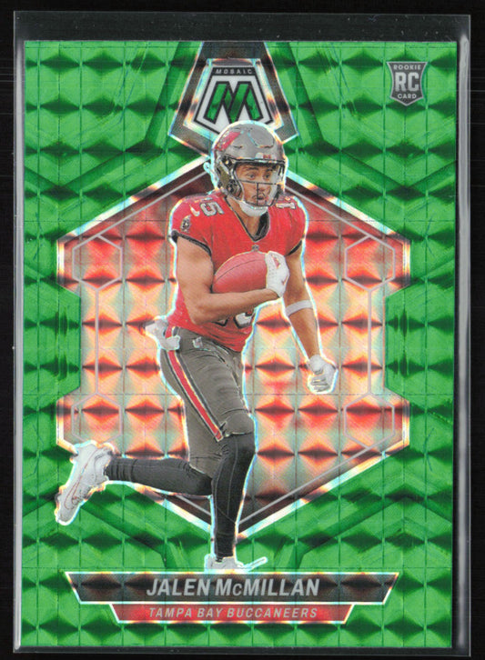 Jalen McMillan RC Green Mosaic