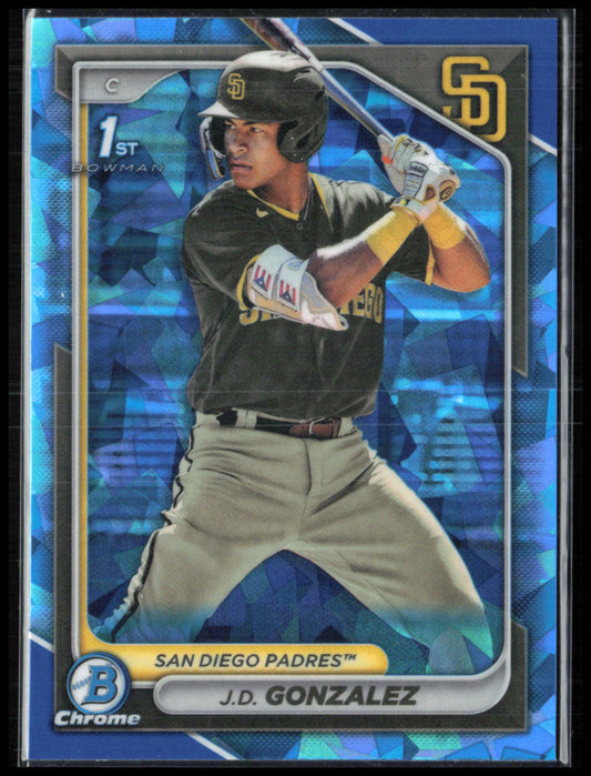 J.D. Gonzalez 1st Bowman Sapphire