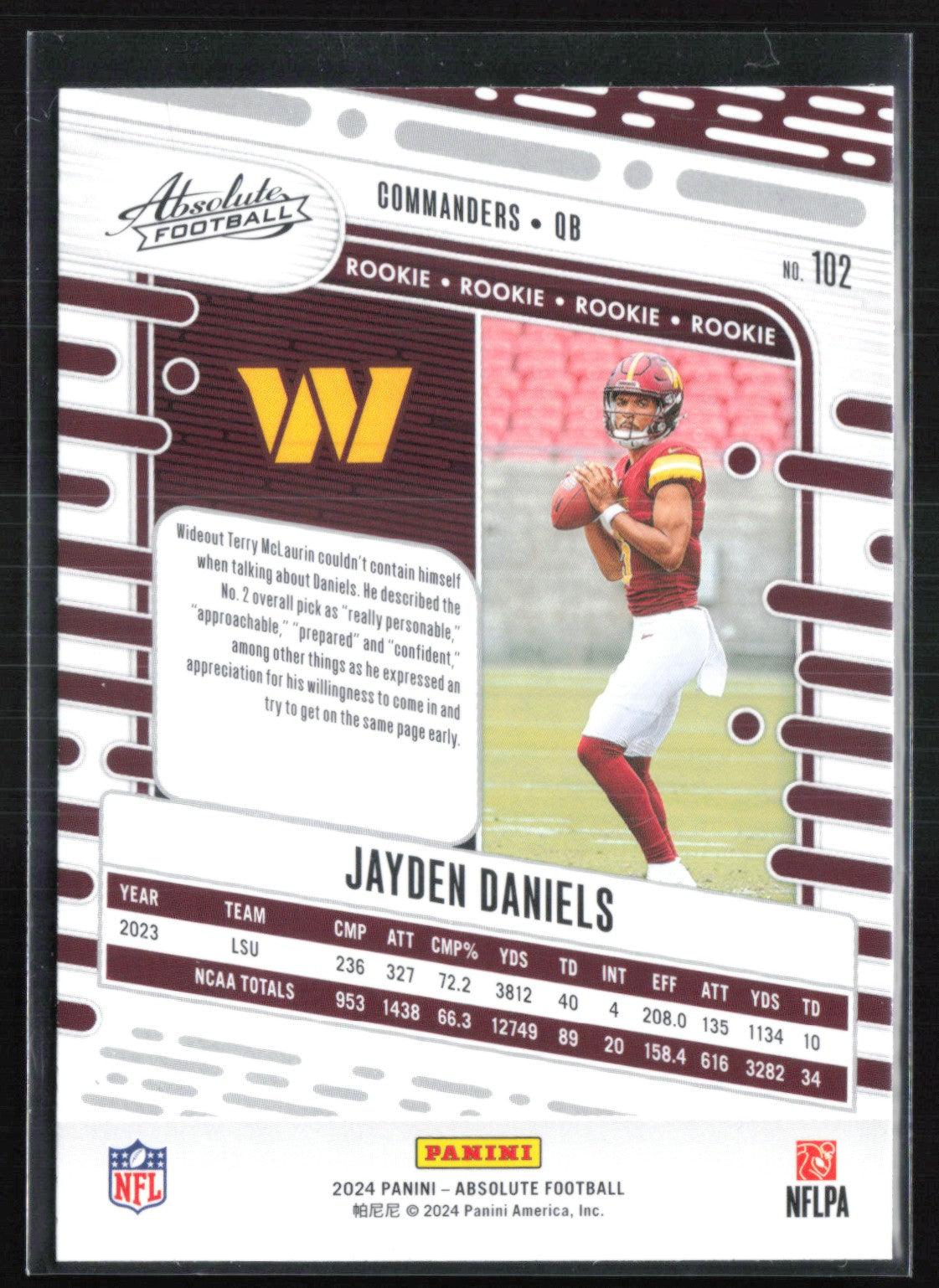 Jayden Daniels RC