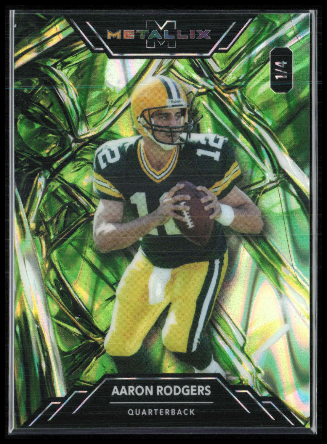 Aaron Rodgers /4 Metallix 2025 Wild Card