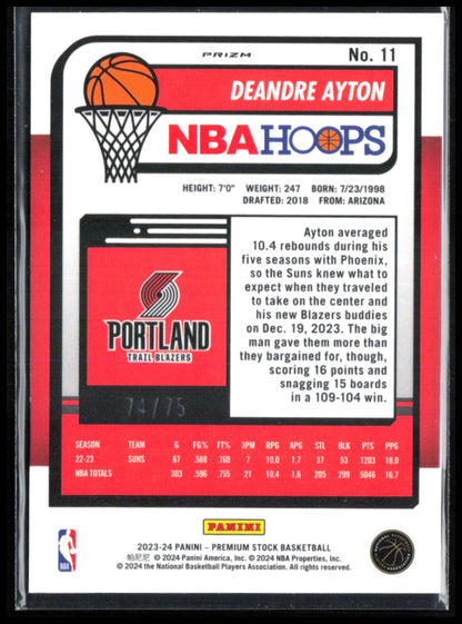 Deandre Ayton Blue Pulsar /75