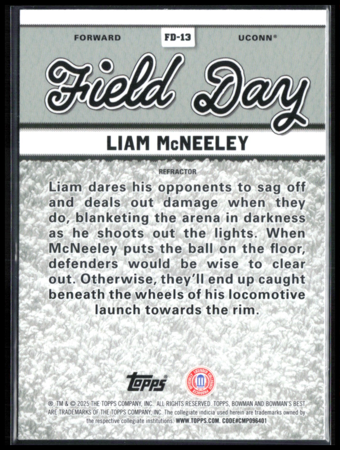 Liam McNeeley Field Day