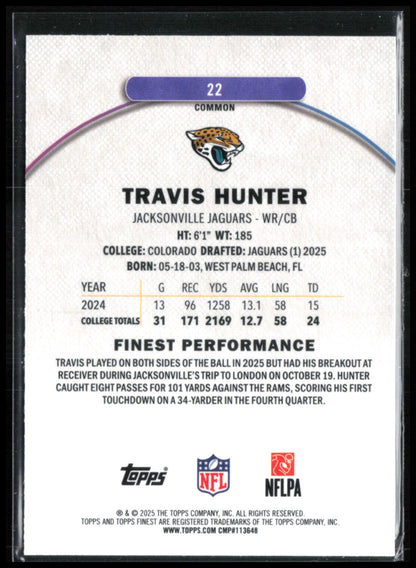 Travis Hunter RC