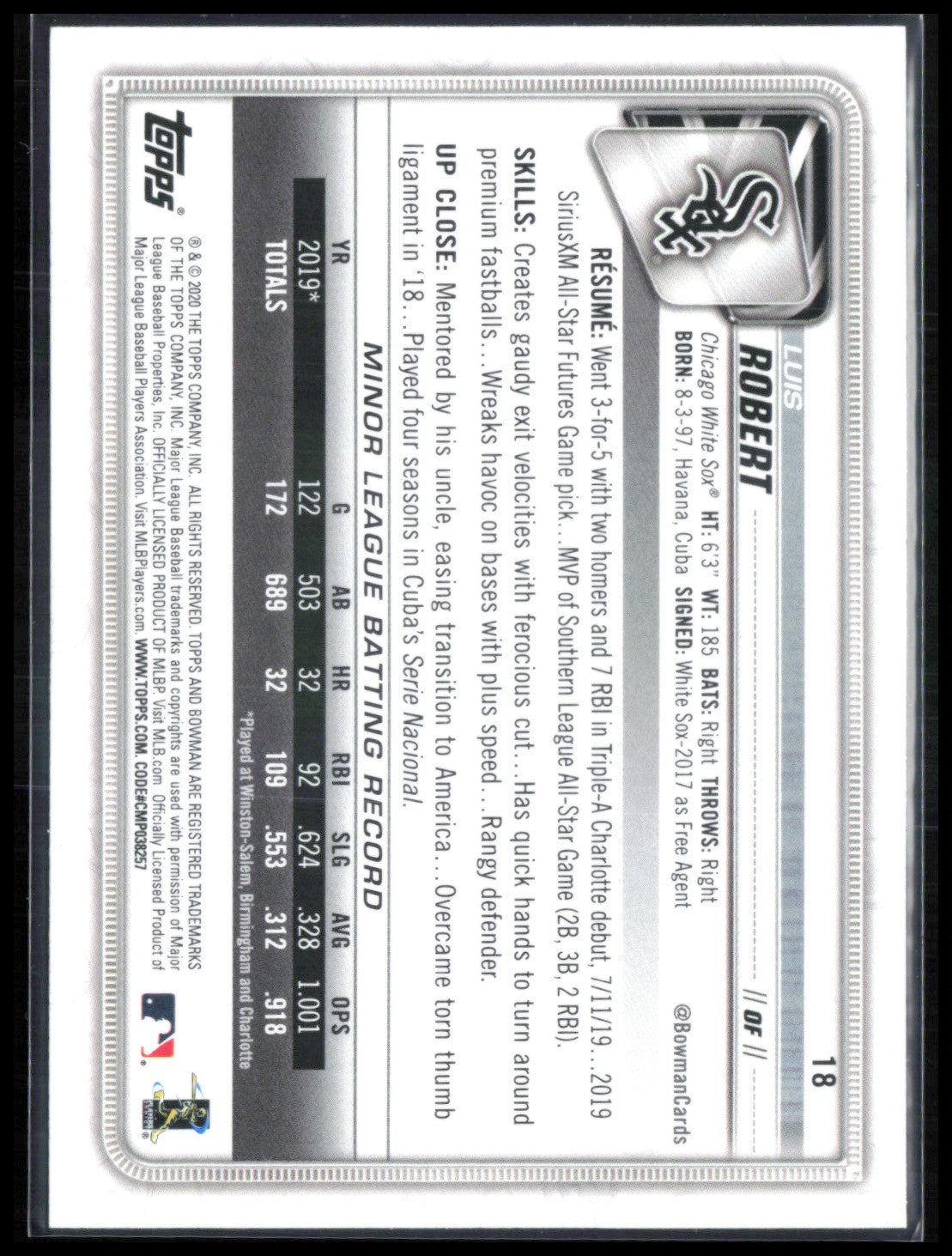 Luis Robert RC