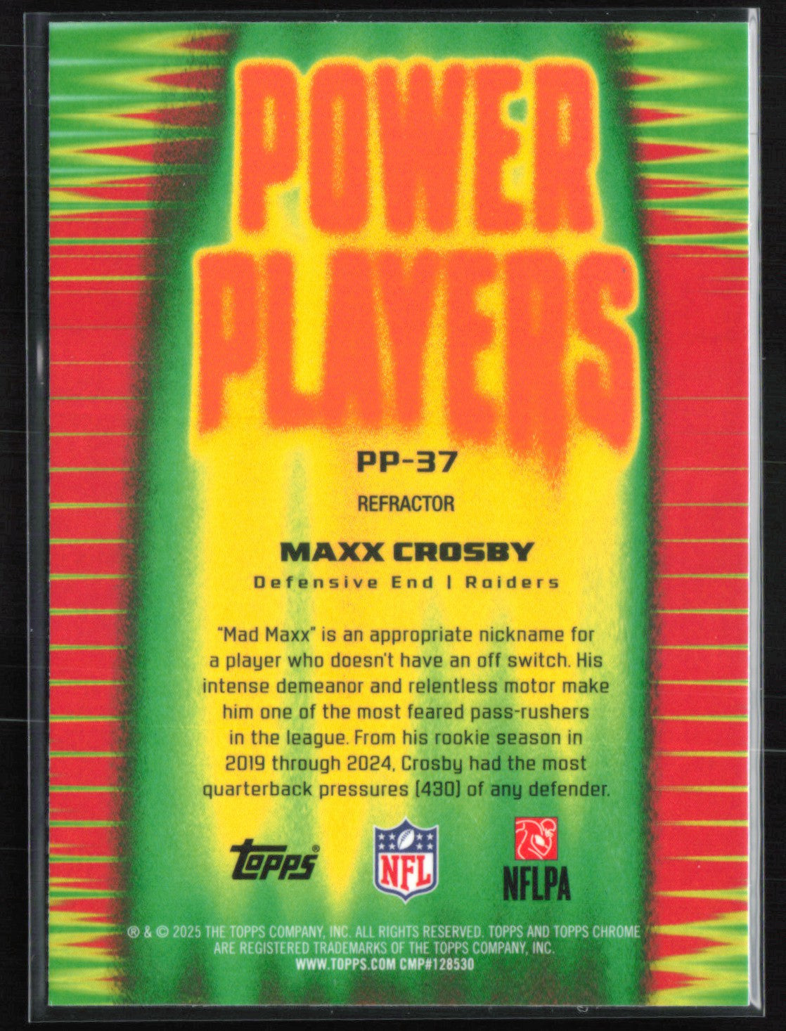 Maxx Crosby Refractor