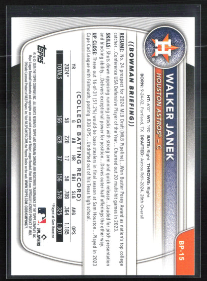 Walker Janek 1st Bowman
