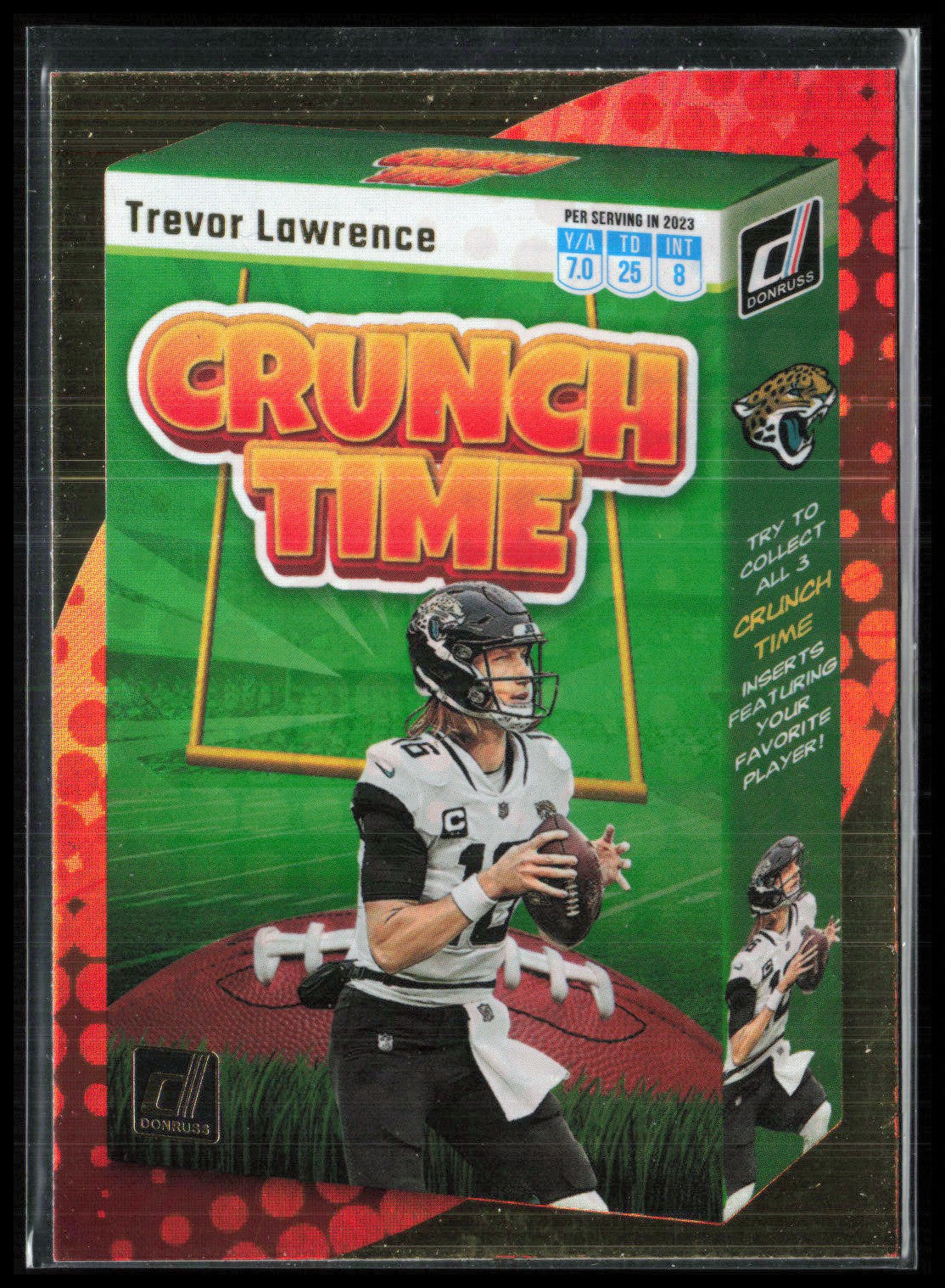 Trevor Lawrence Crunch Time 2023 Donruss