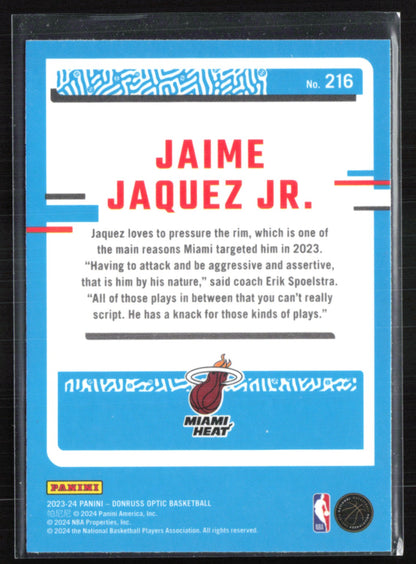 Jaime Jaquez Jr. RC