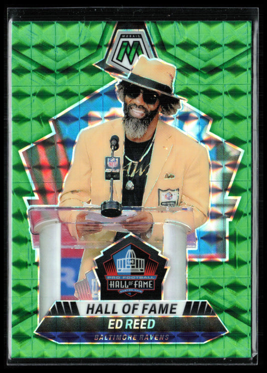 Ed Reed Green Mosaic