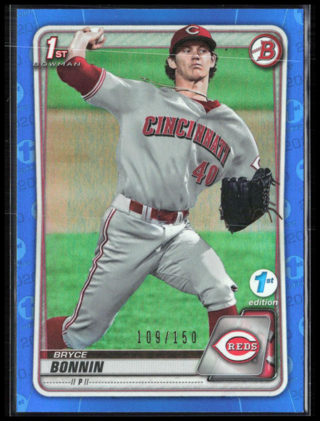 Bryce Bonnin 1st Bowman Blue Refractor /150