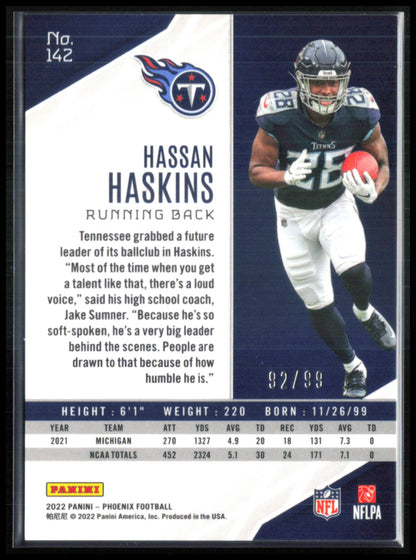 Hassan Haskins RC Orange /99