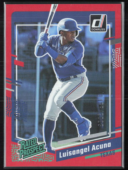 Luisangel Acuna Red /2023 Rated Prospect