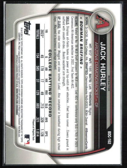 Jack Hurley 1st Bowman Refractor