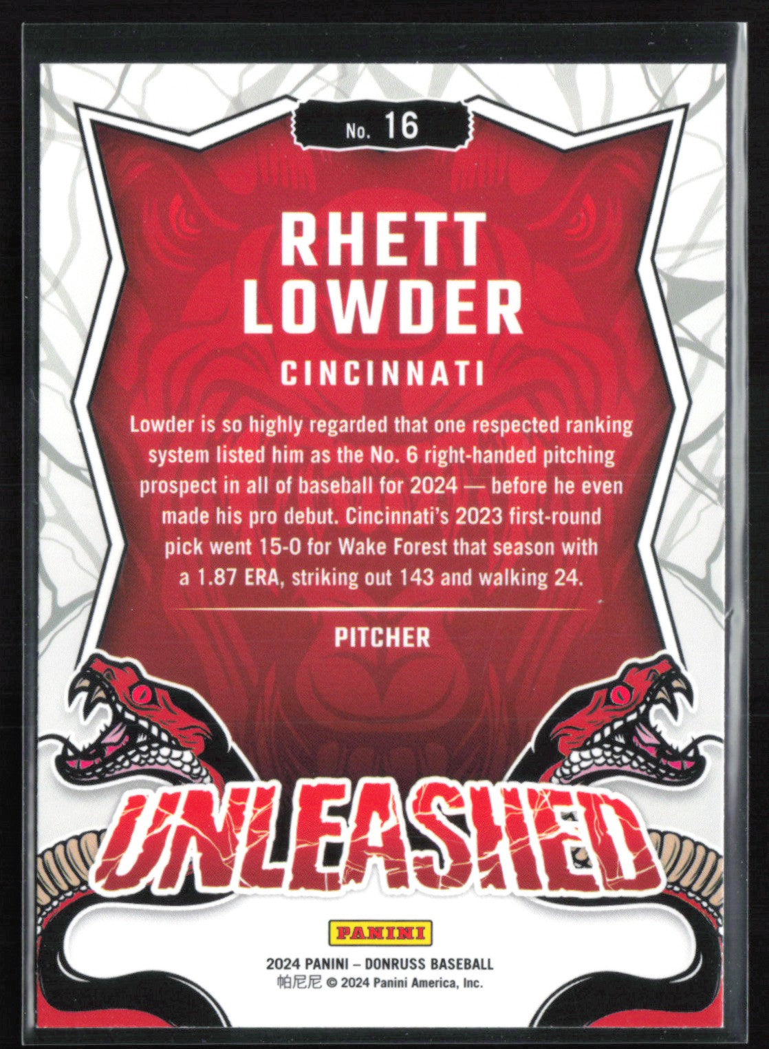 Rhett Lowder Unleashed