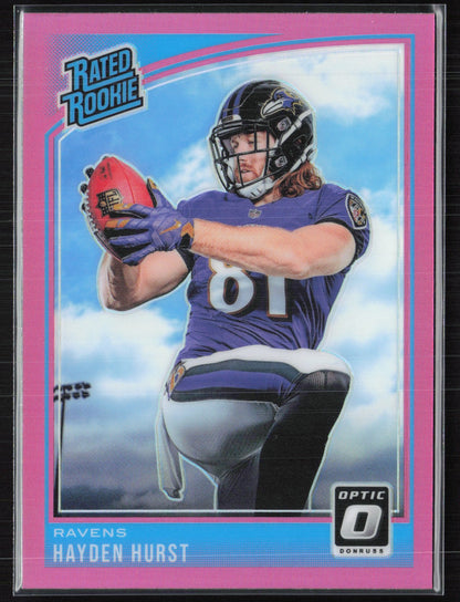 Hayden Hurst RC Pink Holo
