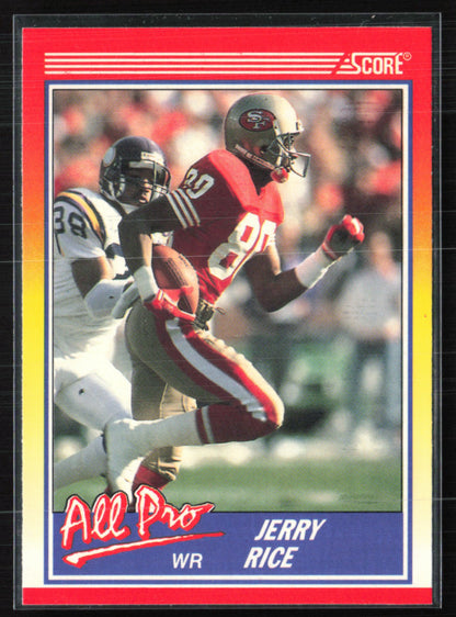 Jerry Rice 1990 Score