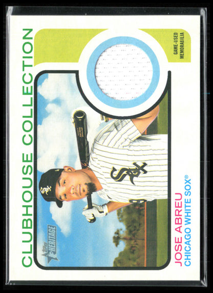 Jose Abreu Game-Used Relic