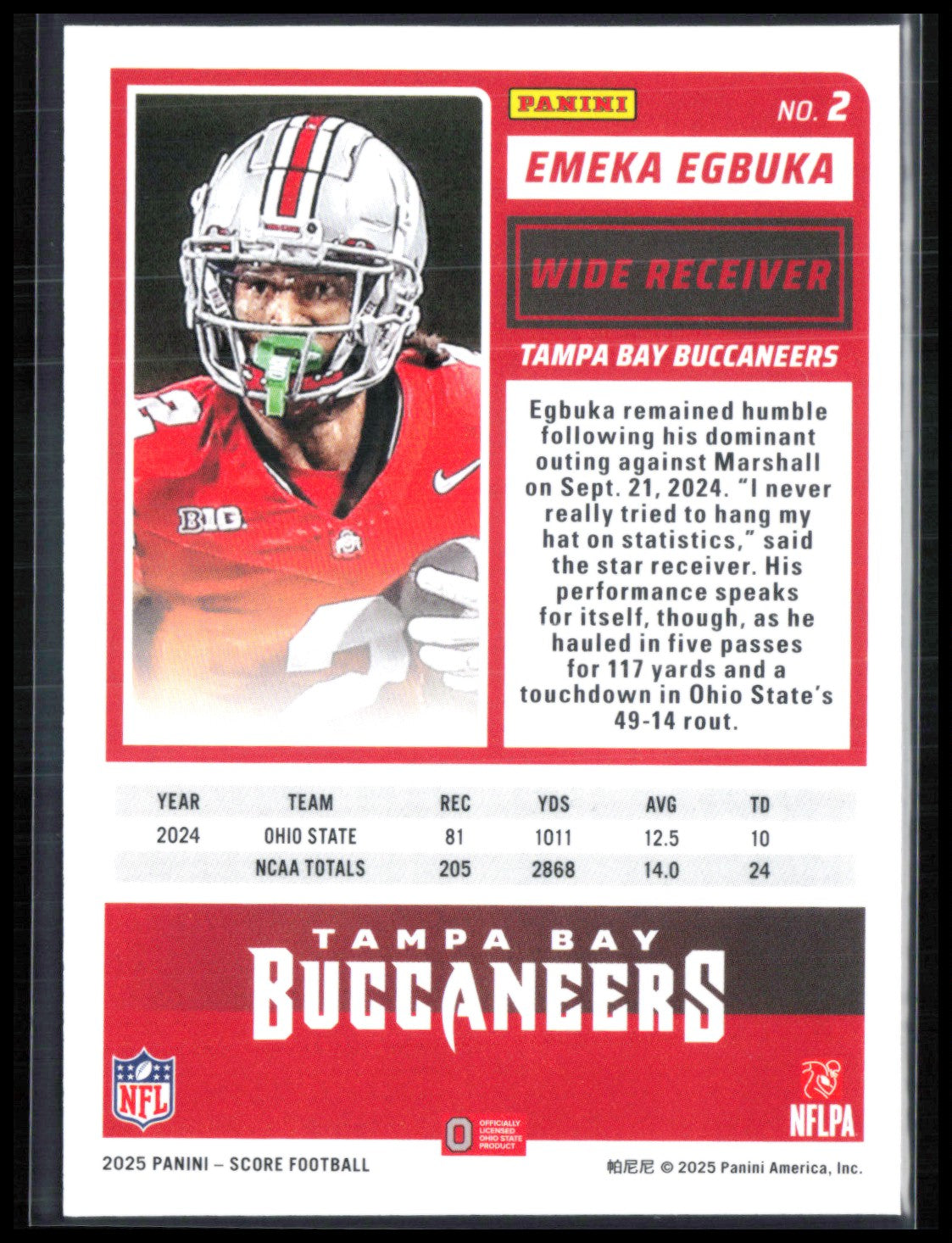 Emeka Egbuka RC