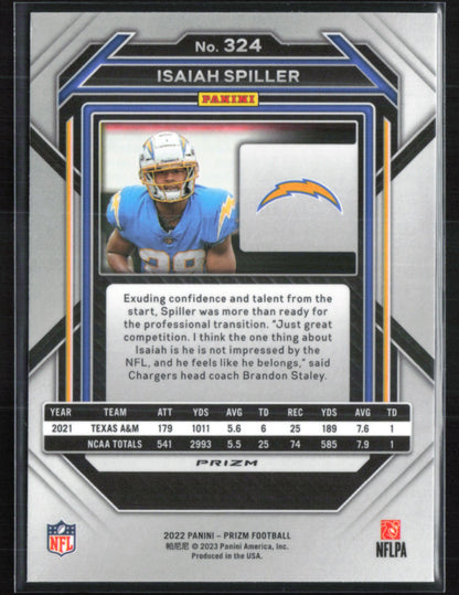 Isaiah Spiller RC RWB