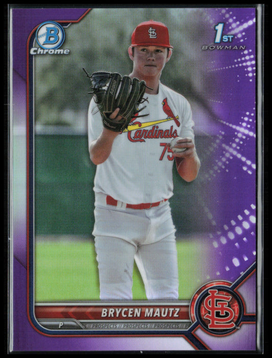 Brycen Mautz 1st BOwman Purple /250