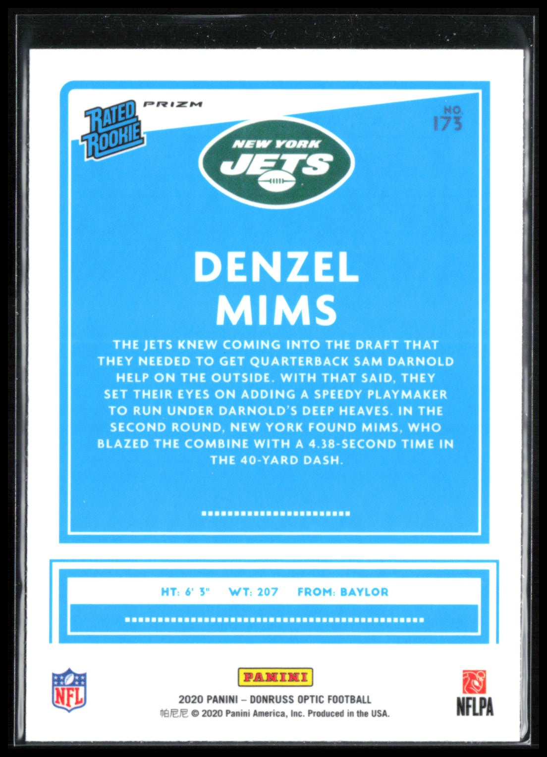 Denzel Mims RC Holo