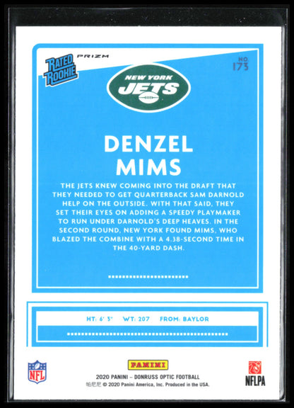 Denzel Mims RC Holo