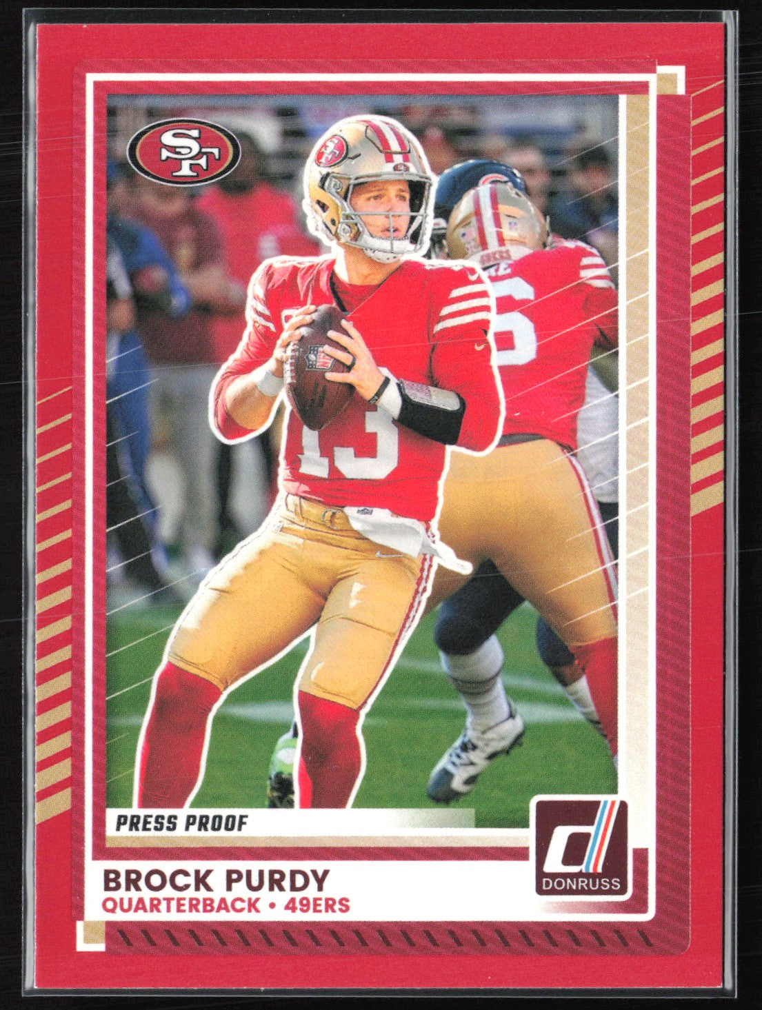 Brock Purdy Red Press Proof