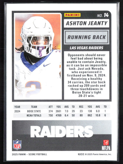 Ashton Jeanty RC
