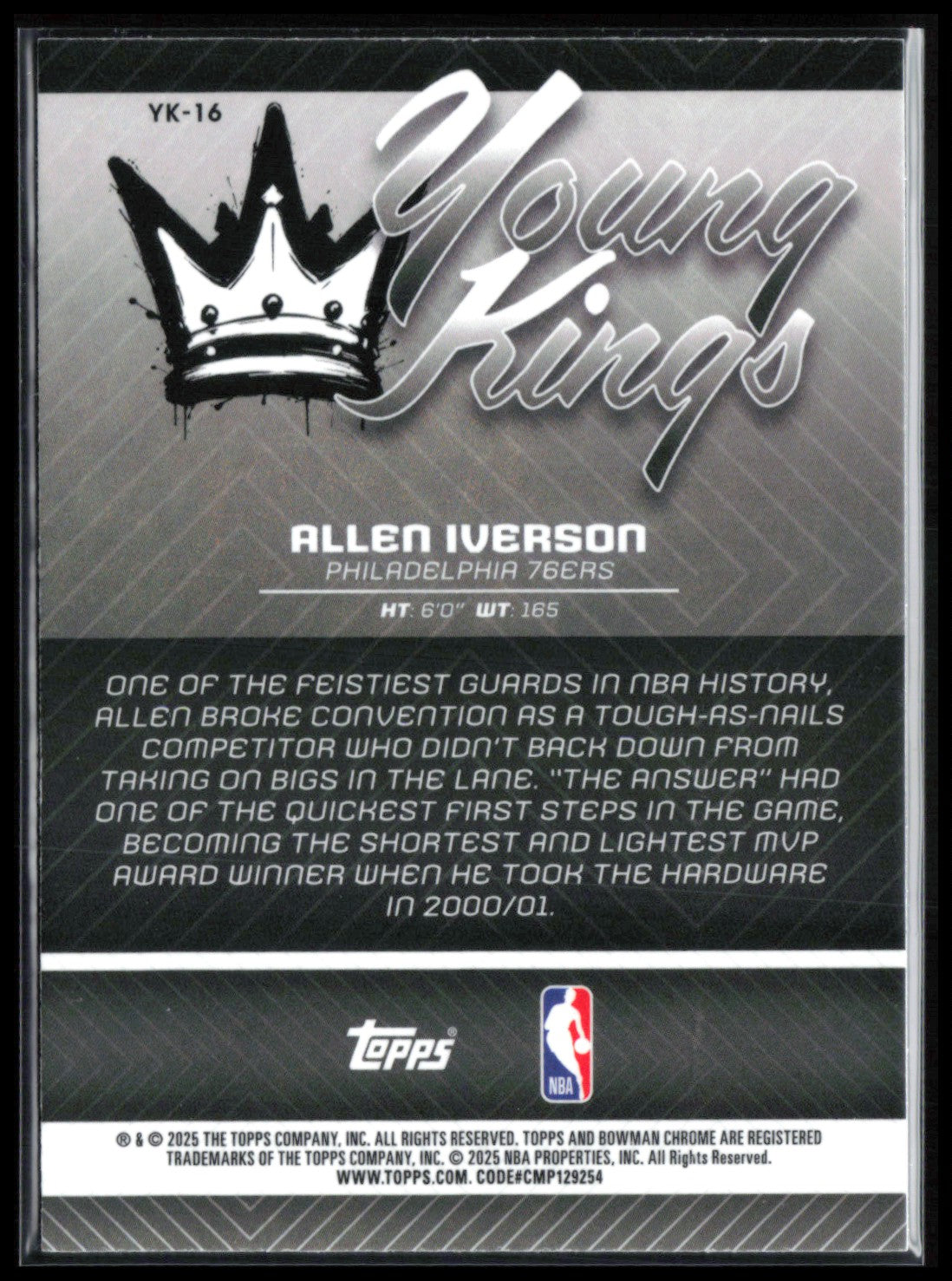 Allen Iverson Young Kings