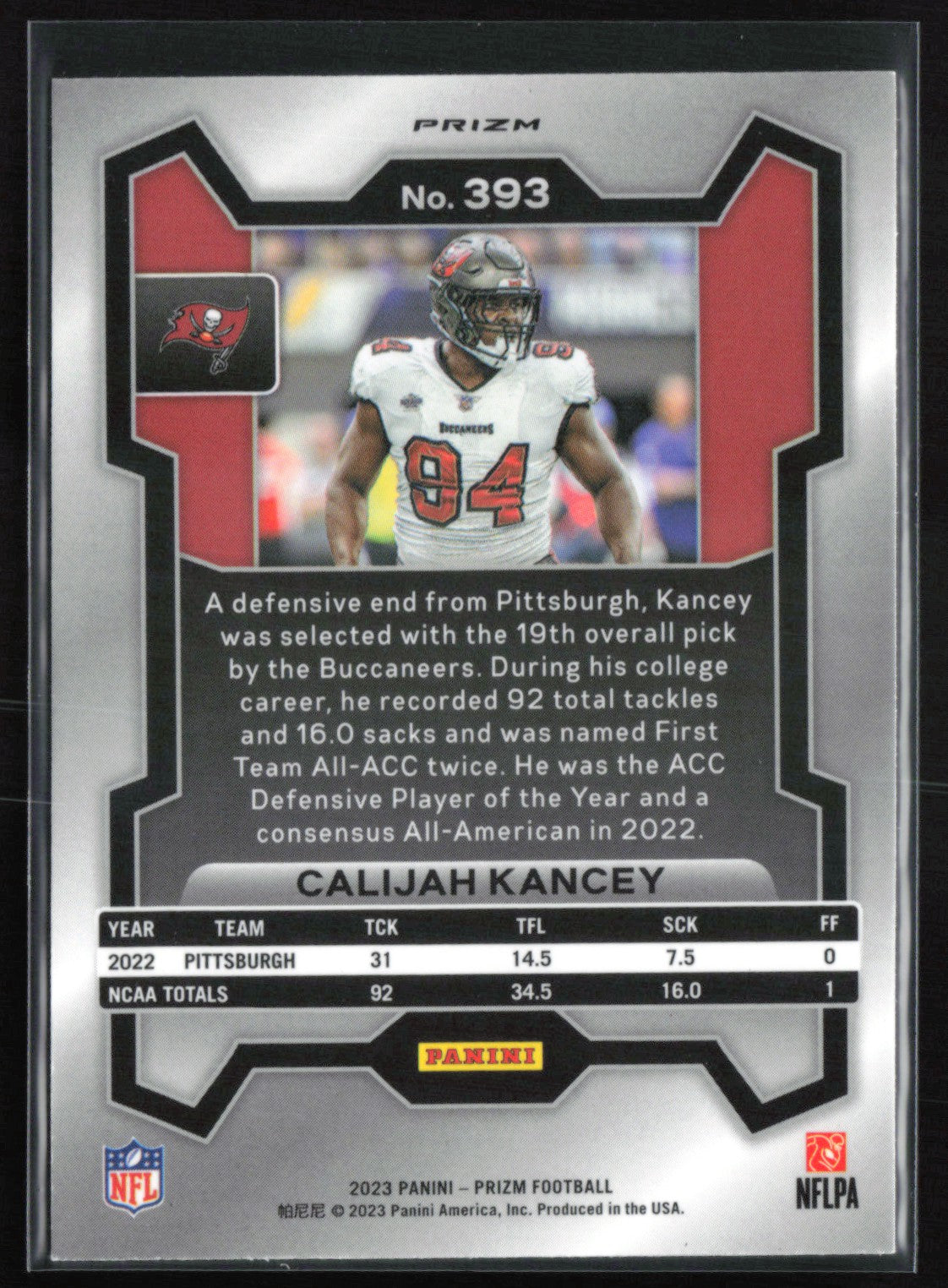 Calijah Kancey RC Silver