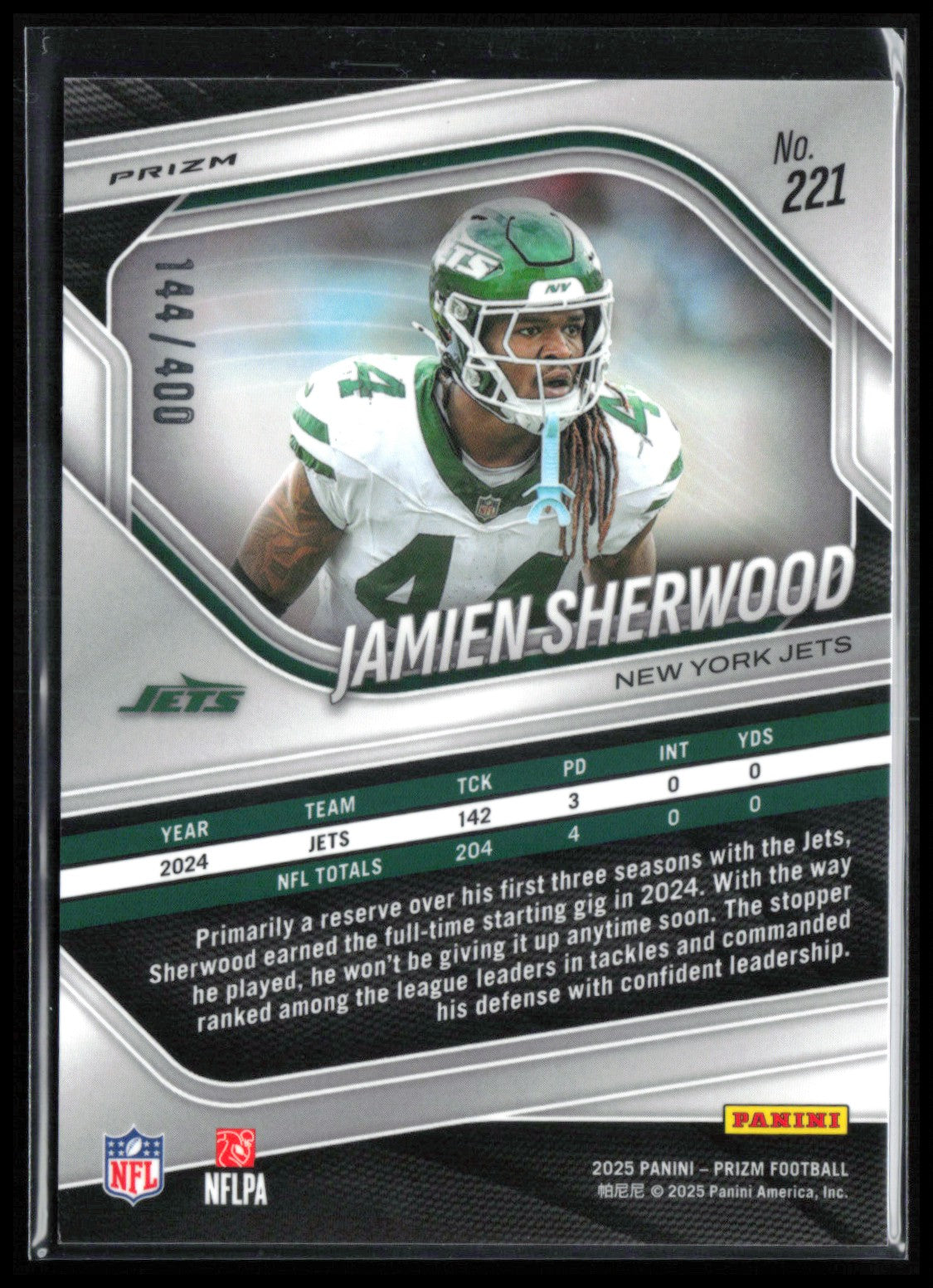 Jamien Sherwood Pandora /400
