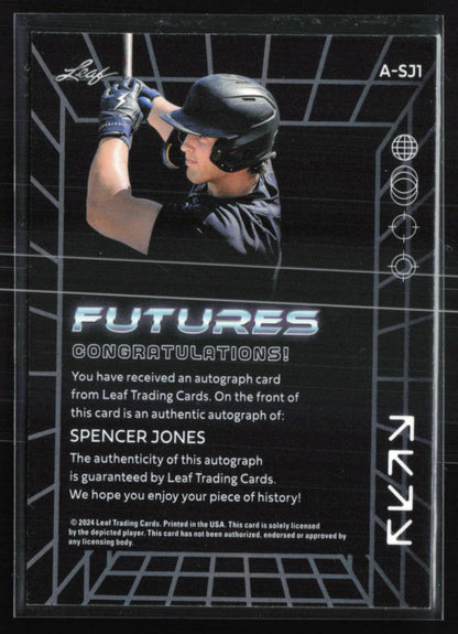 Spencer Jones Auto /149 Leaf Futures
