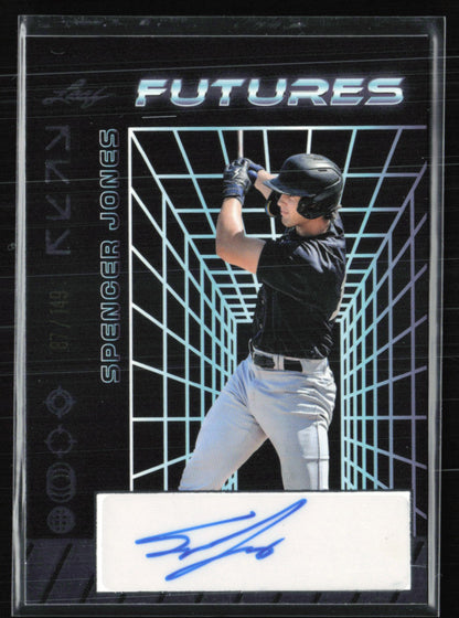 Spencer Jones Auto /149 Leaf Futures