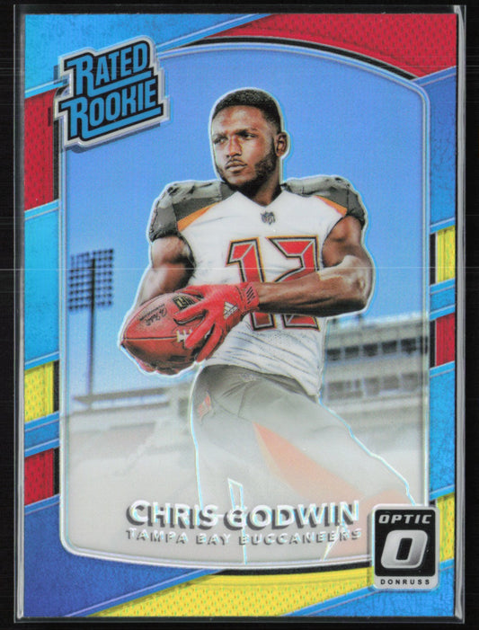 Chris Godwin RC Red Yellow Holo 2018 Optic