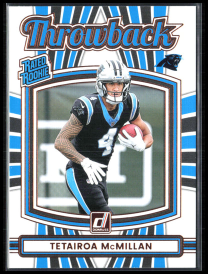 Tetairoa McMillan RC Throwback