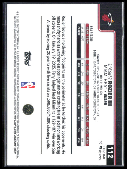 Terry Rozier III Sapphire