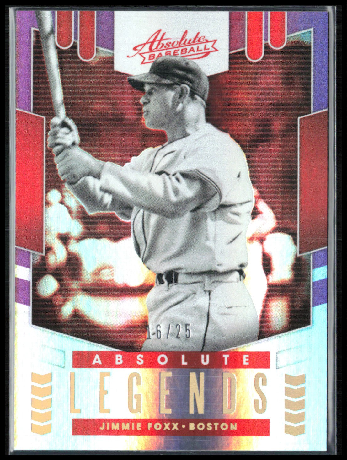 Jimmie Foxx /25 Absolute Legends