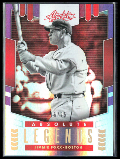 Jimmie Foxx /25 Absolute Legends