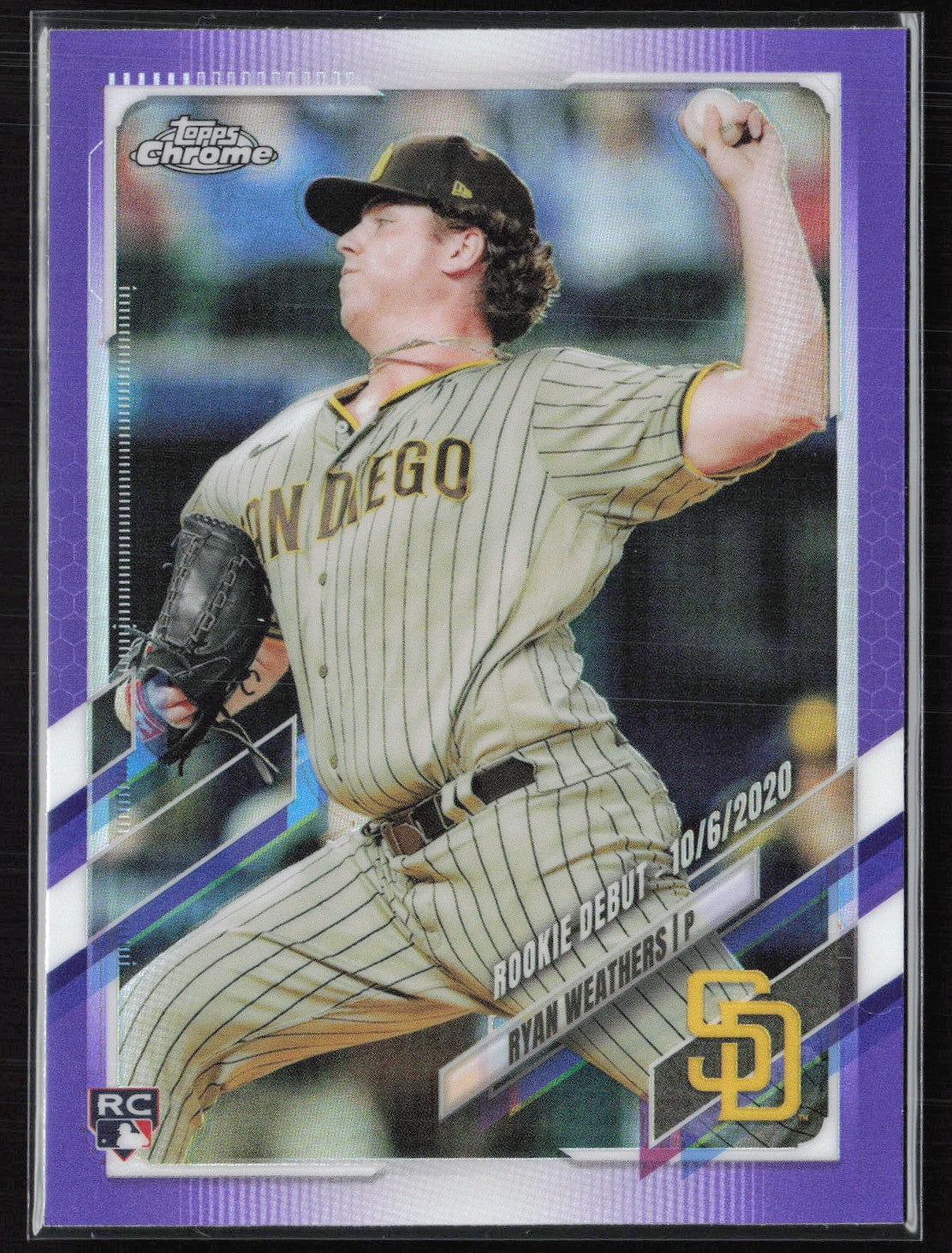 Ryan Weathers RC Purple Refractor
