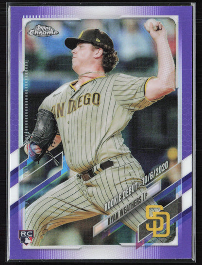 Ryan Weathers RC Purple Refractor