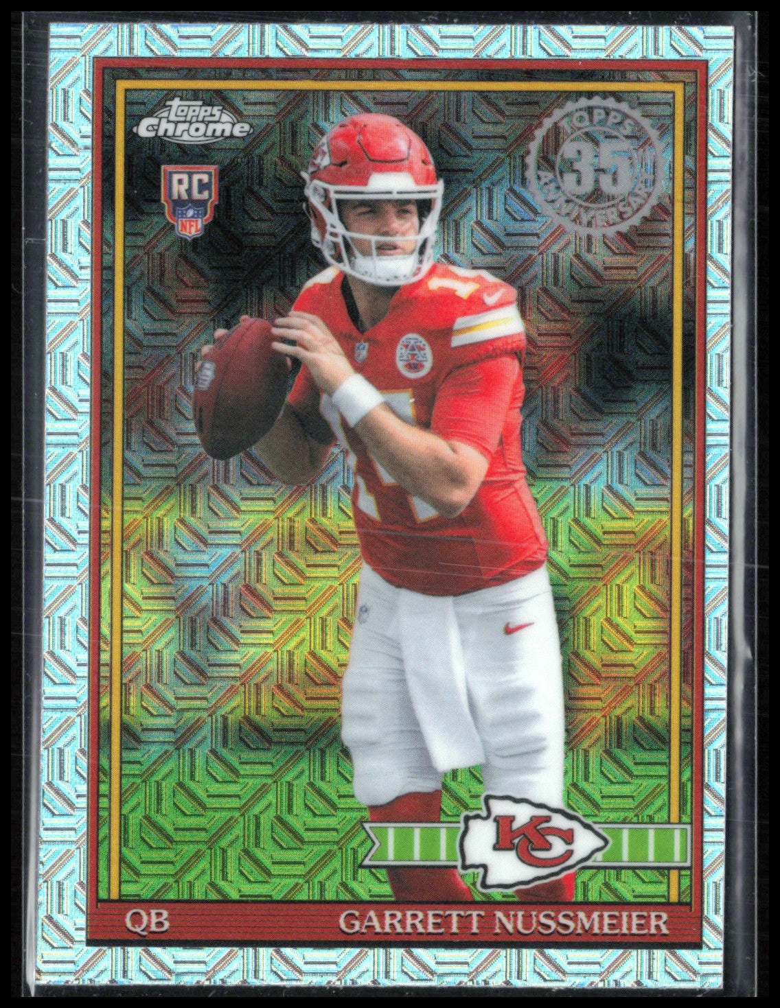 Garrett Nussmeier RC Mojo 2026 Topps Chrome