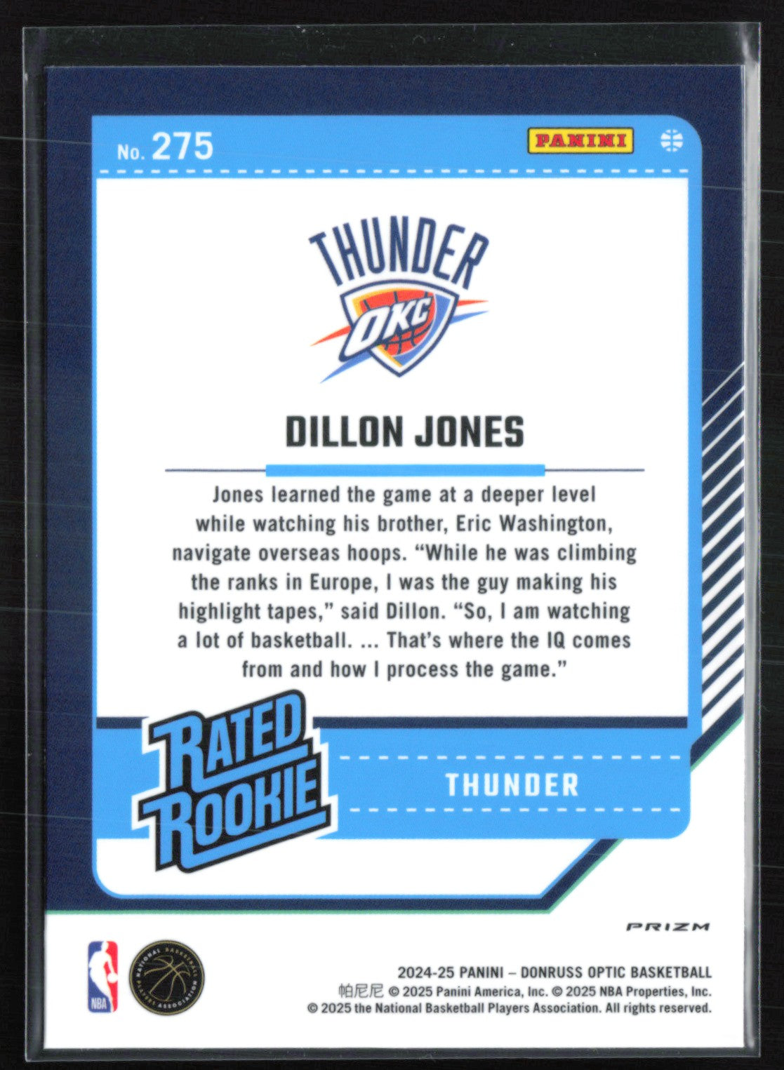 Dillon Jones RC Holo