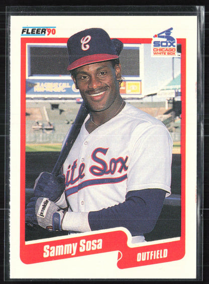 Sammy Sosa 1990 Fleer