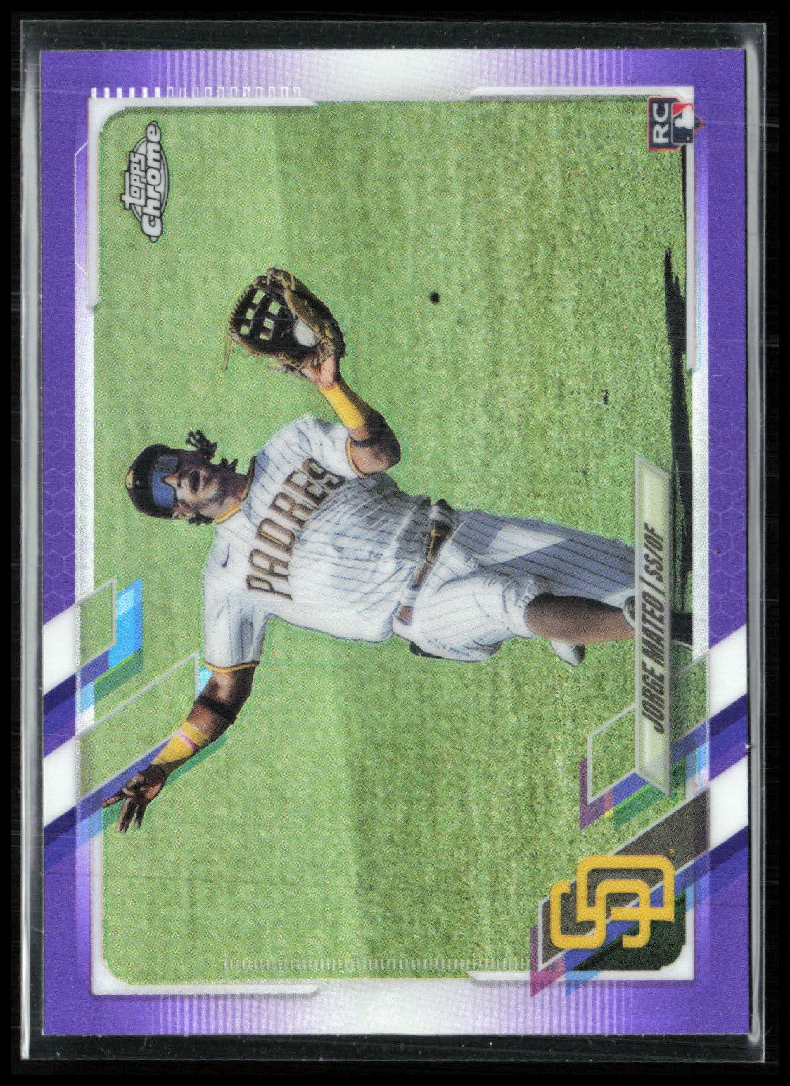 Jorge Mateo RC Purple Refractor