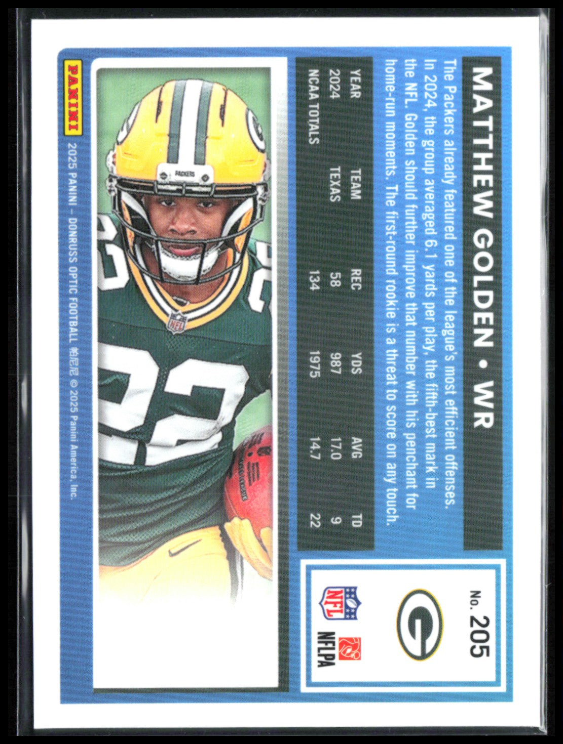 Matthew Golden RC