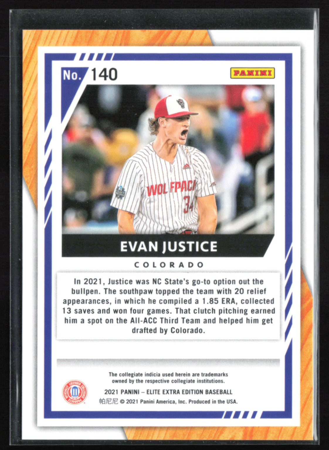 Evan Justice Green /499