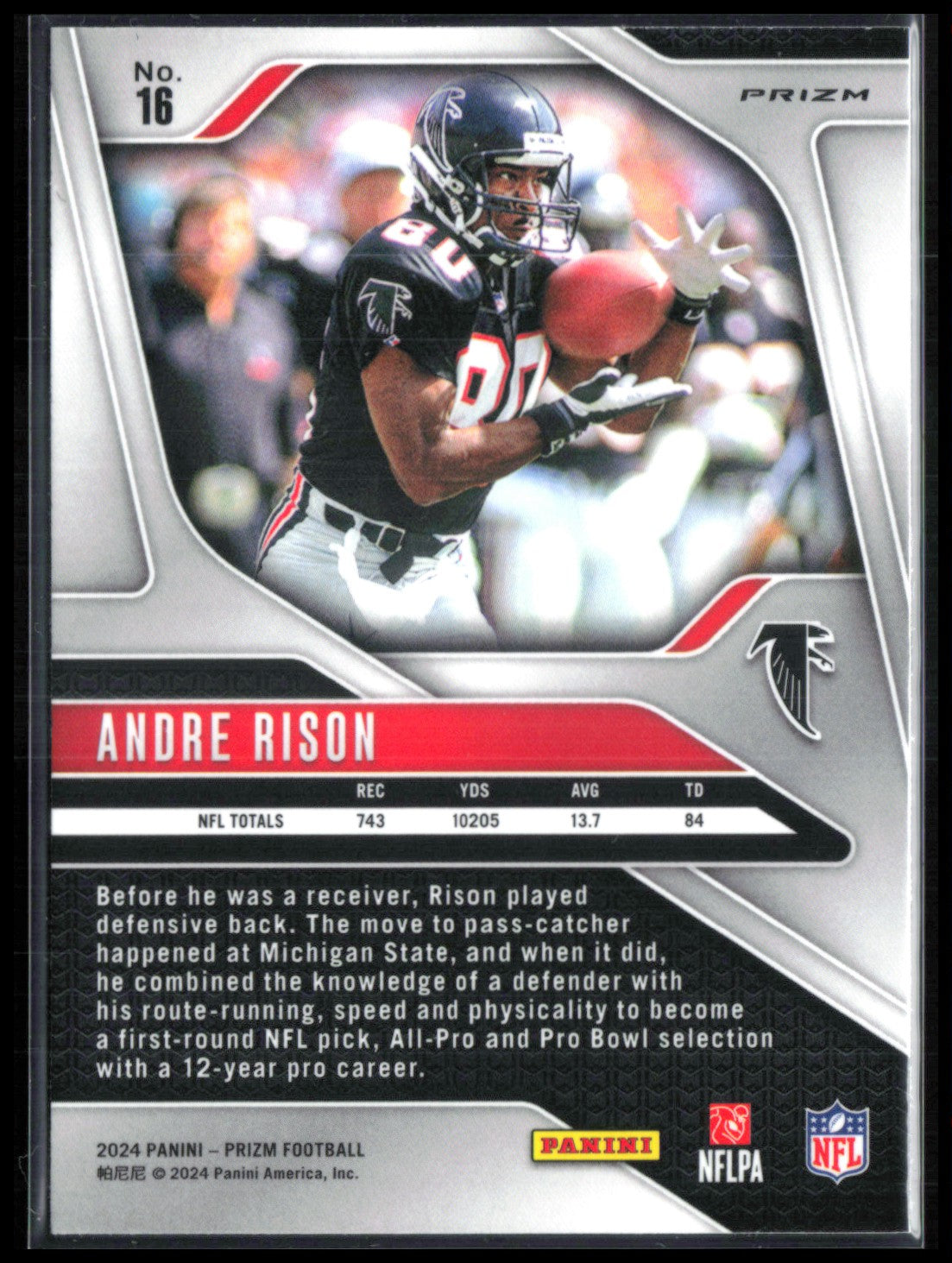 Andre Rison Orange Lazer