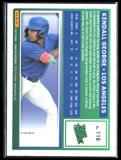 Kendall George Rated Prospect Orange Laser