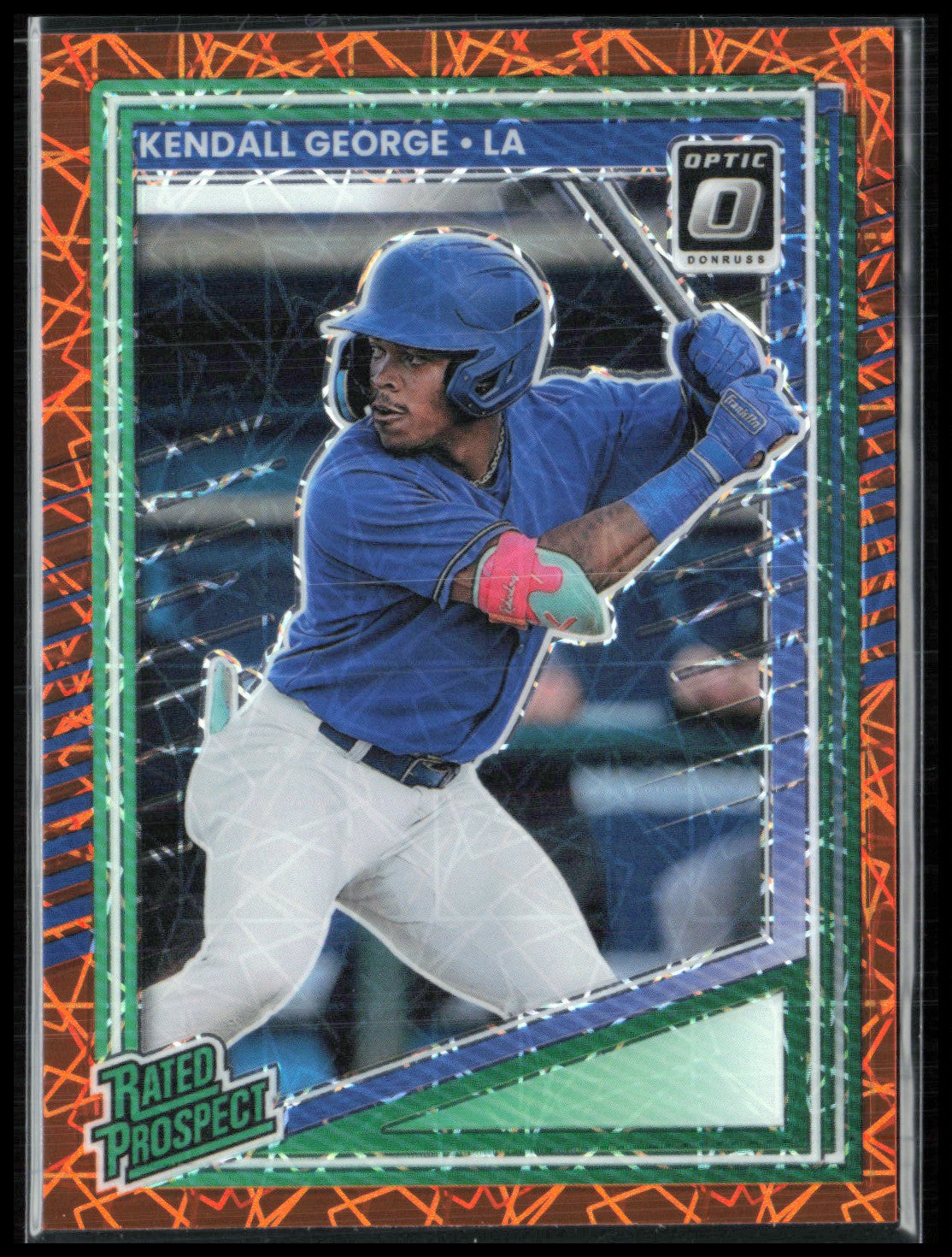 Kendall George Rated Prospect Orange Laser
